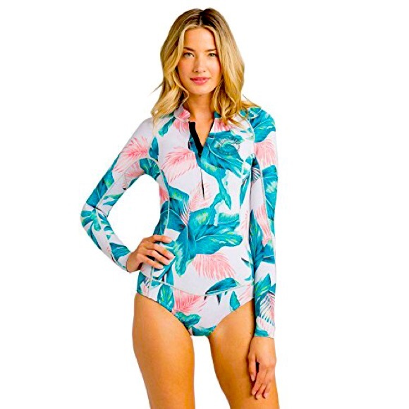 ISO! Billabong Salty Dayz Tropical Surf Springsuit - Picture 1 of 1